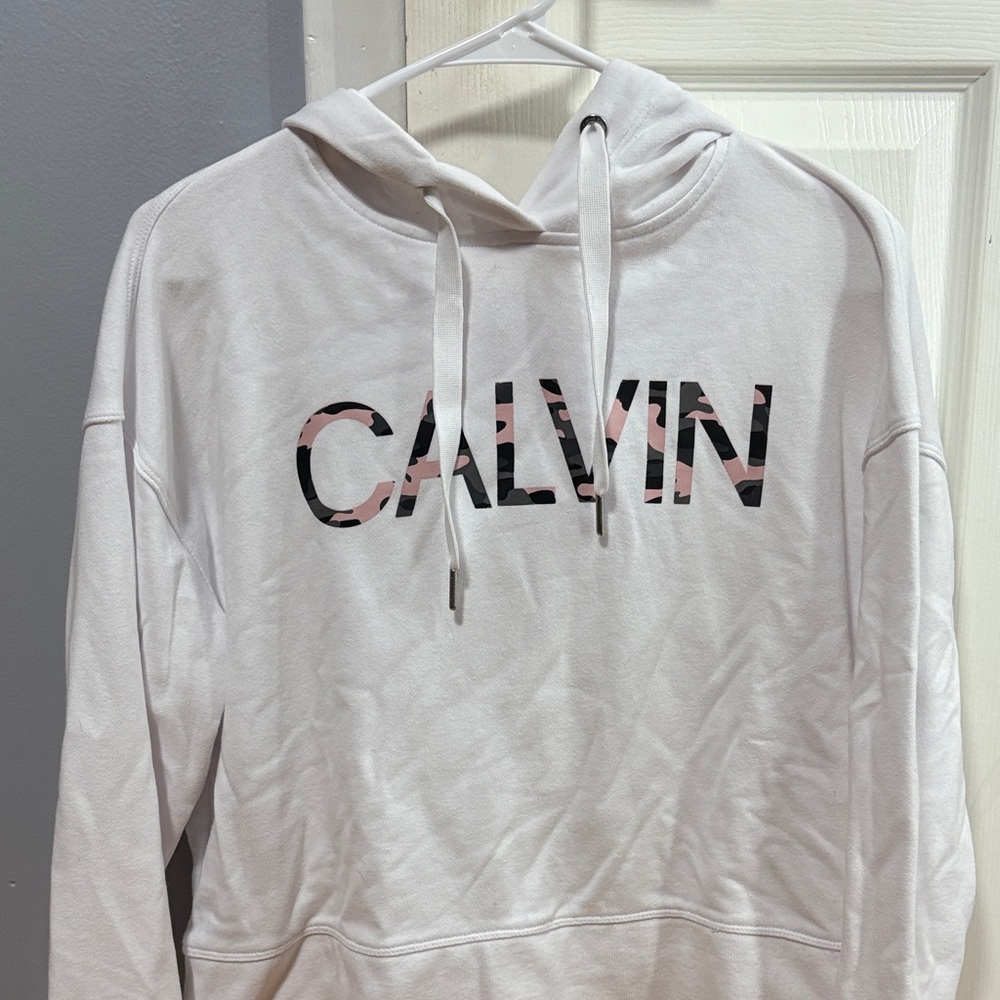 Calvin Klein Performance White Hoodie